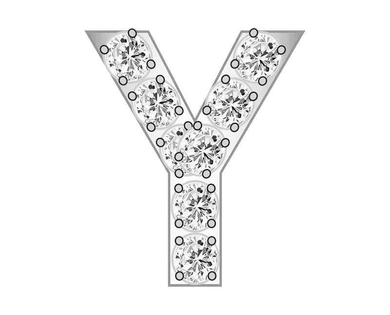 Y - Pavé Silver