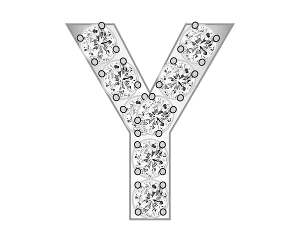 Y - Pavé Silver