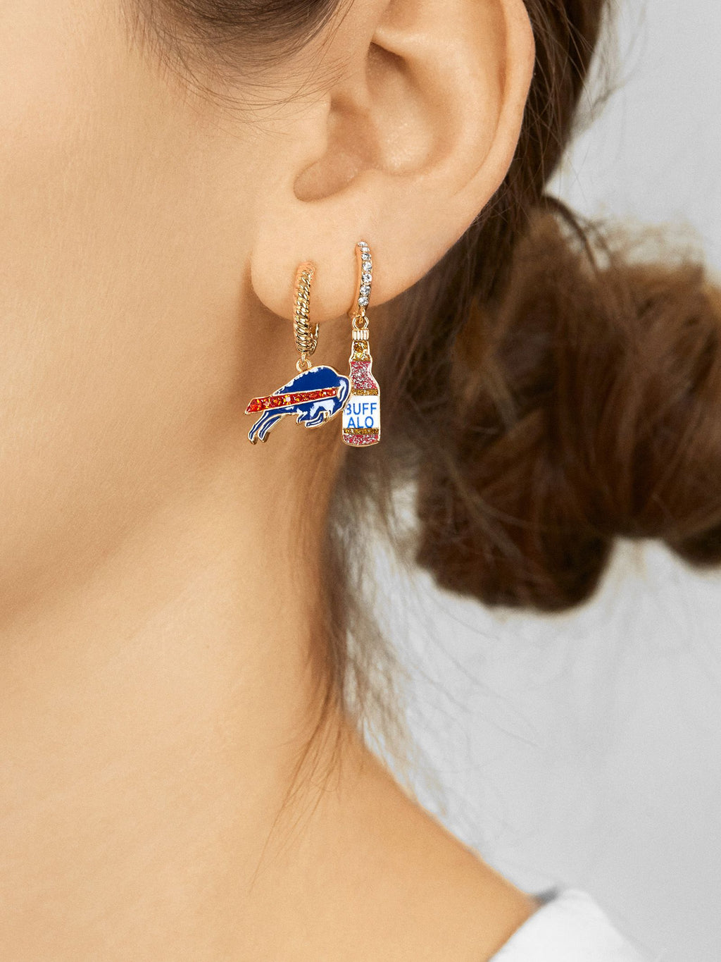 Buffalo Bills NFL Logo Earrings