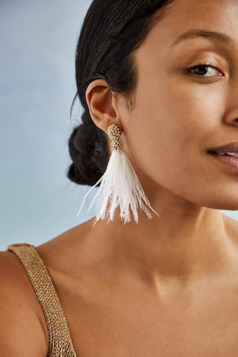 BaubleBar Resha Earrings - White - 
    Take an Extra 25% Off Sale: One week only
  
