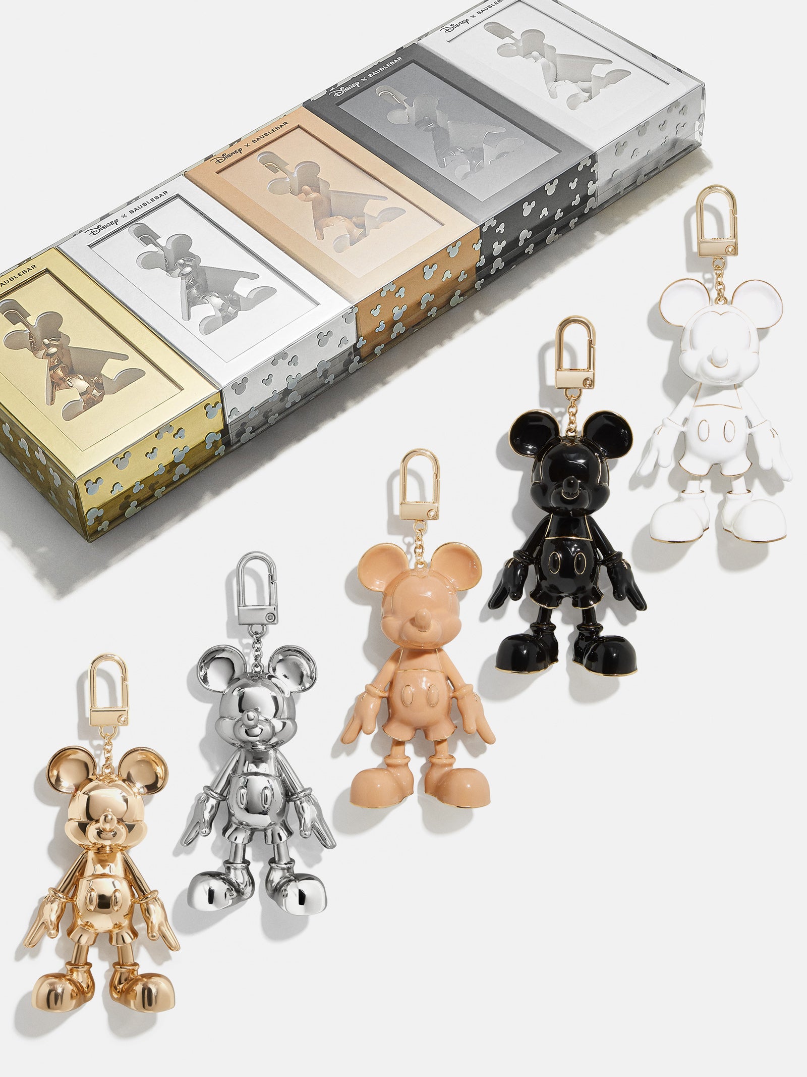 disney Bag Charm Set - Brown