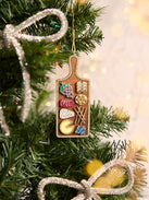 Char-cute-erie Board Ornament - Charcuterie Board Ornament