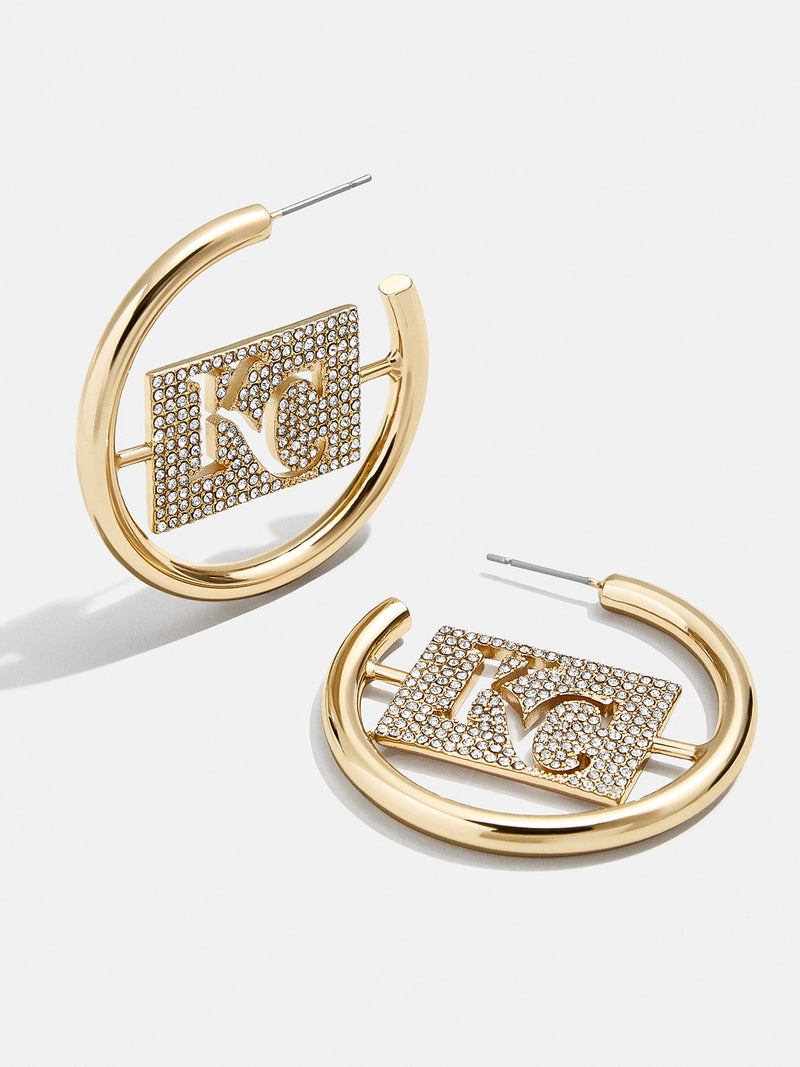 MLB Gold Logo Hoops - Kansas City Royals