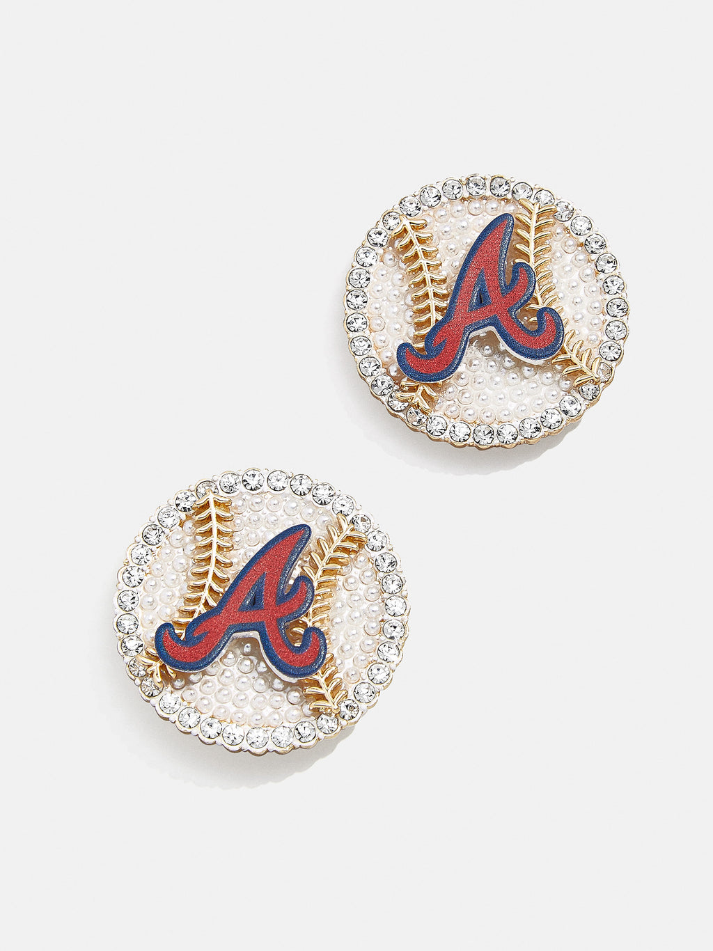 Baublebar MLB Earring Set - Atlanta Braves