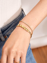 BaubleBar MLB Gold Curb Chain Bracelet - New York Yankees - 
    Get Gifting: Enjoy 20% Off
  
