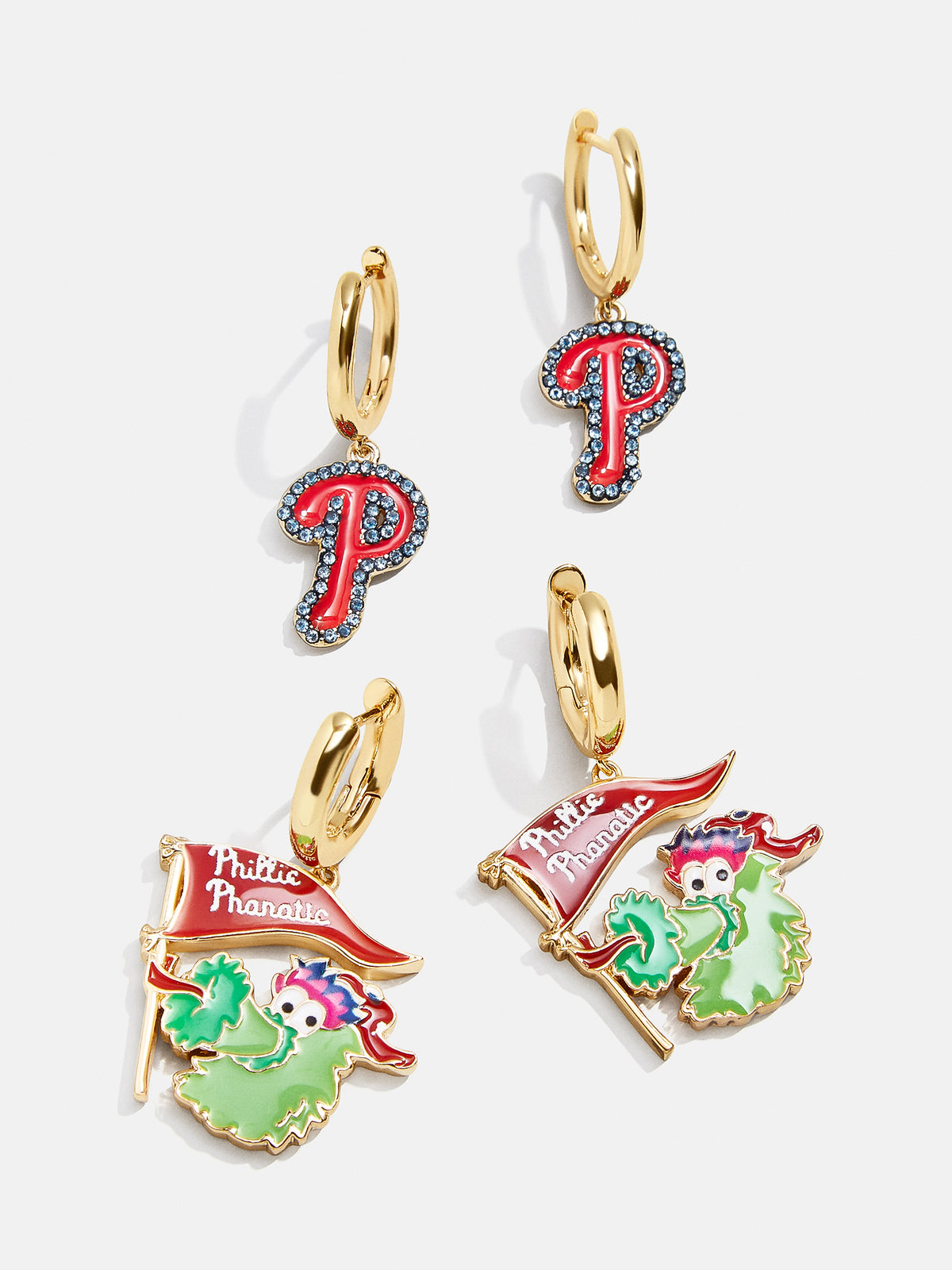 MLB Earring Set - Philadelphia Phillies