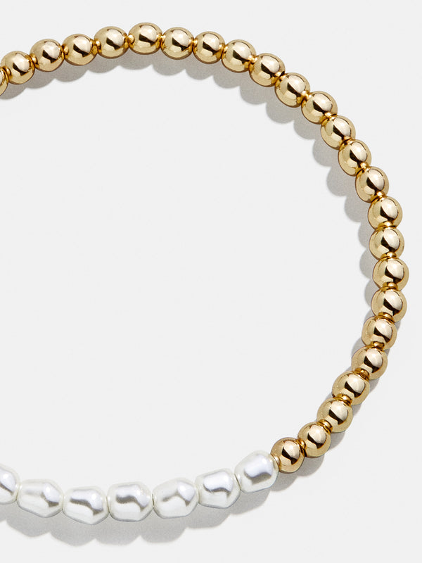 Pippa Pisa Bracelet - Gold/Pearl