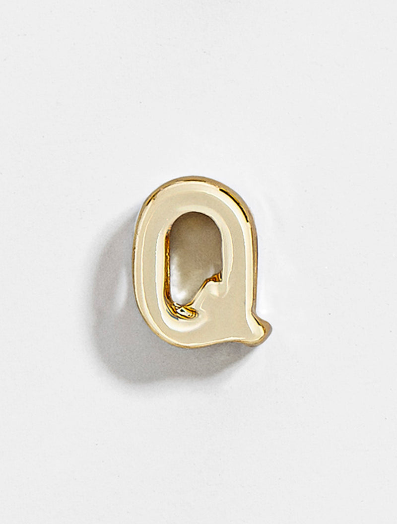 BaubleBar Gold Alpha Letter Bead - Gold