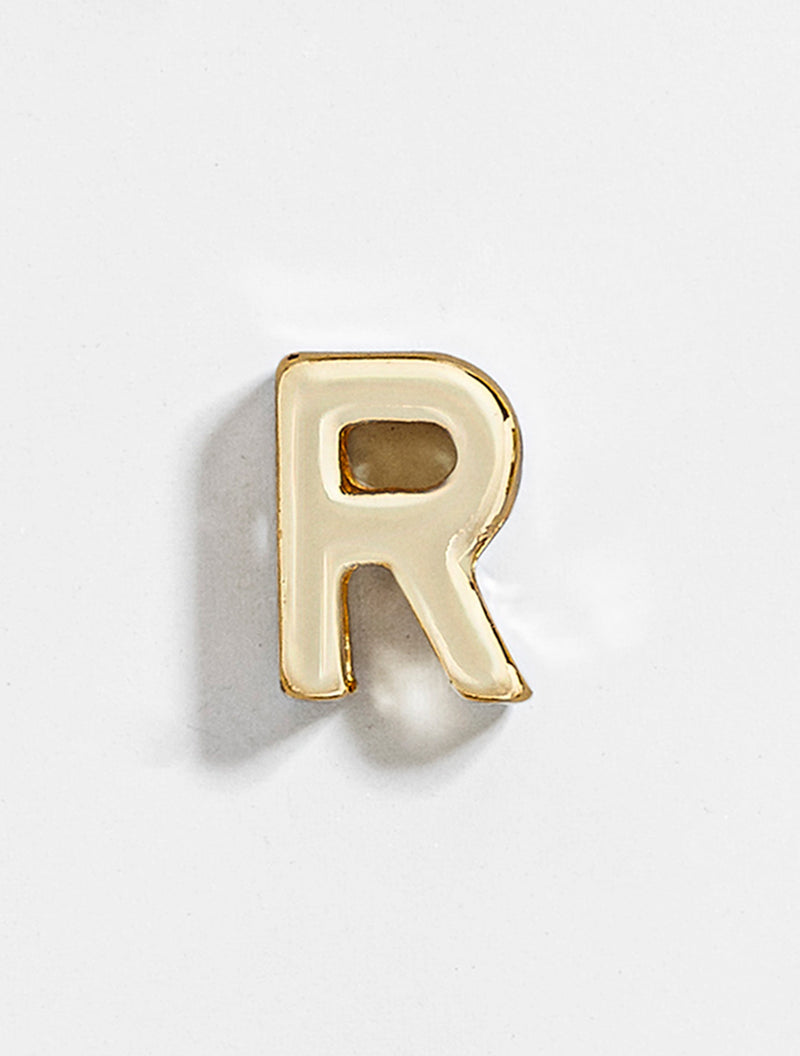 BaubleBar Gold Alpha Letter Bead - Gold