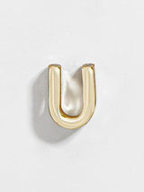 BaubleBar Gold Alpha Letter Bead - Gold