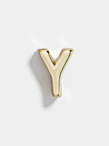 BaubleBar Gold Alpha Letter Bead - Gold