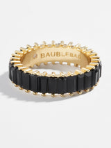 BaubleBar Black - 
    Baguette stones
  
