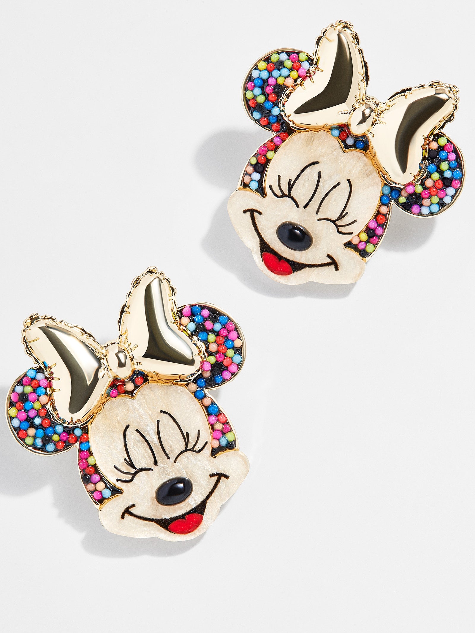 Minnie Mouse Disney Birthday Earrings - Multi