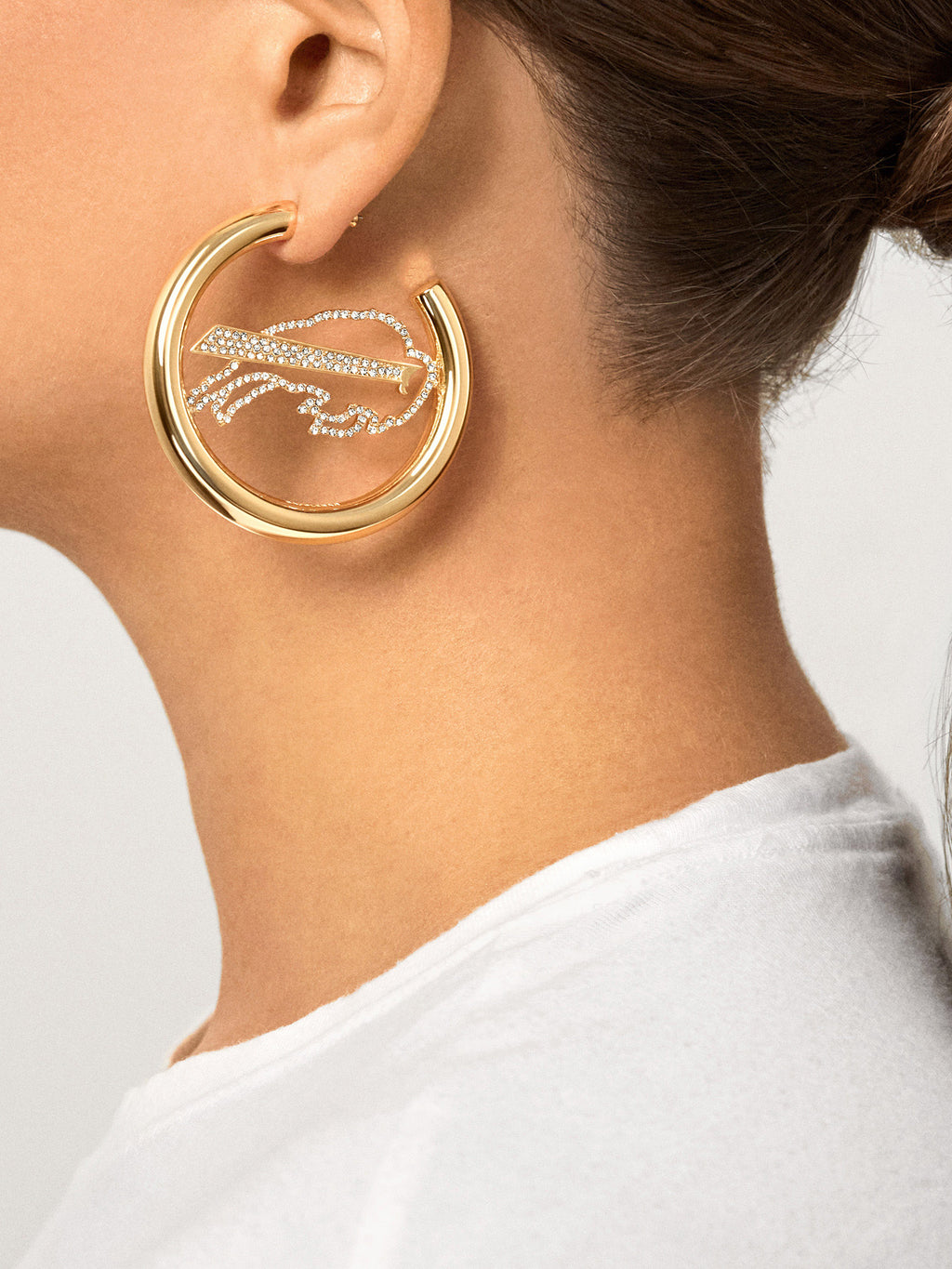 Buffalo Bills 2 Hoop Earrings