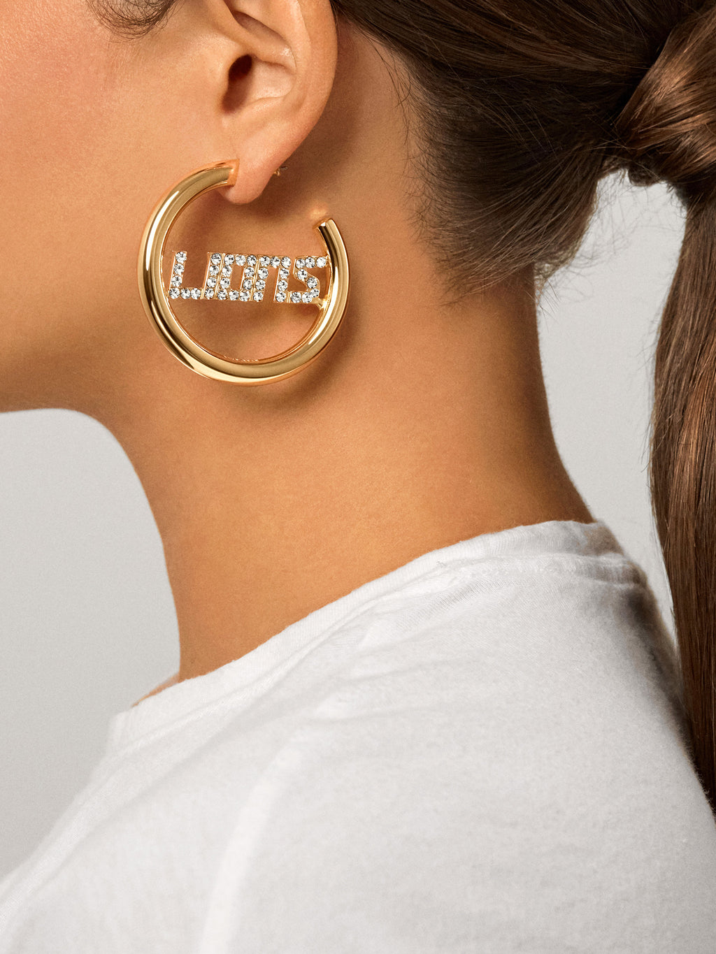 Pittsburgh Steelers NFL Logo Gold Hoop Earrings - Pittsburgh Steelers – NFL  hoop earrings – BaubleBar