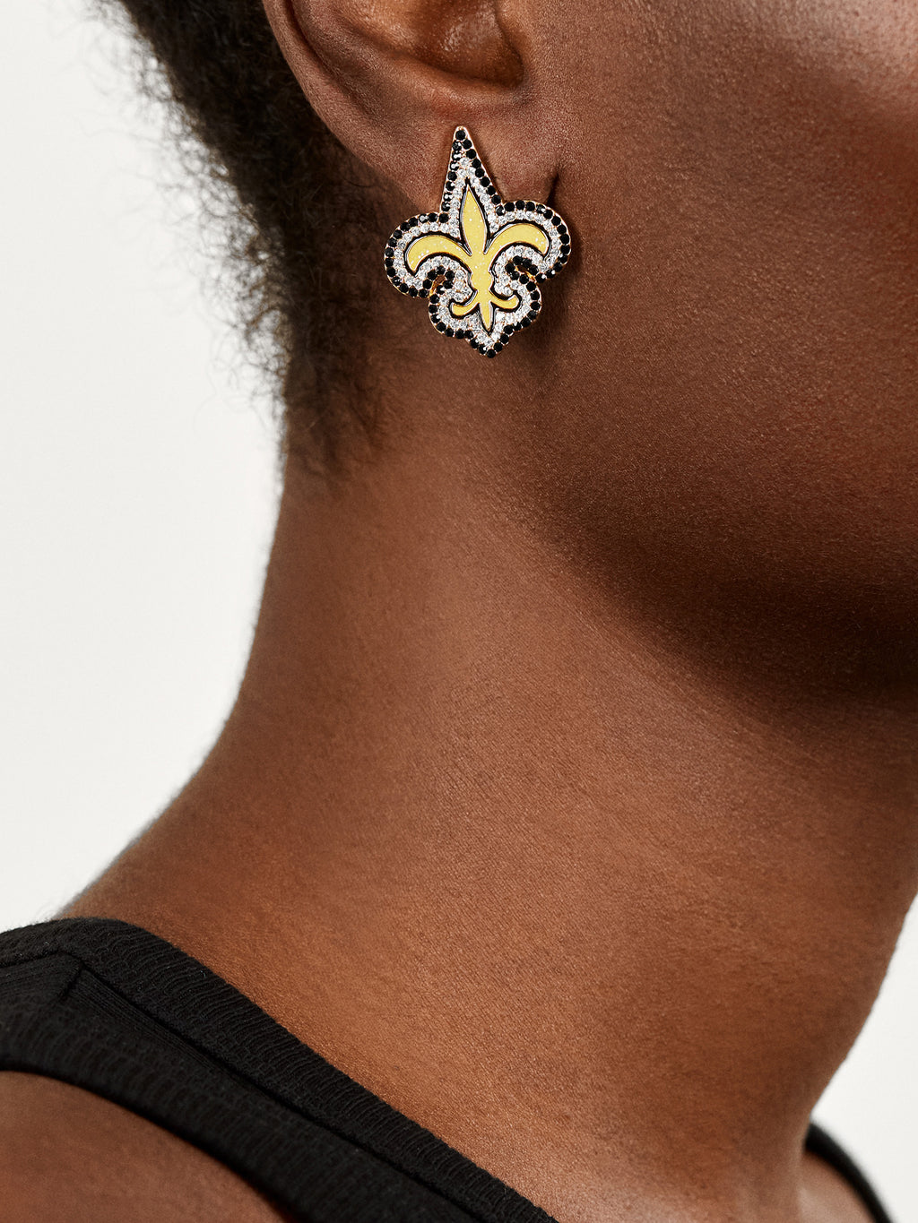 NEW ORLEANS SAINTS EARRINGS NFL FOOTBALL SPORTS EAR GEAR JEWELRY