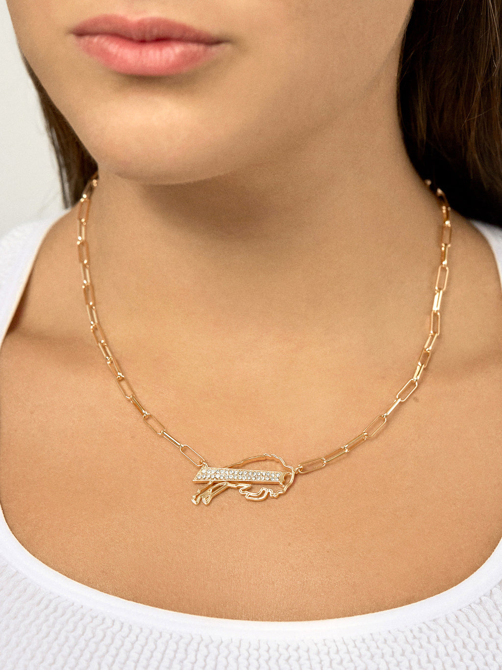 BaubleBar Buffalo Bills Logo Pendant Necklace