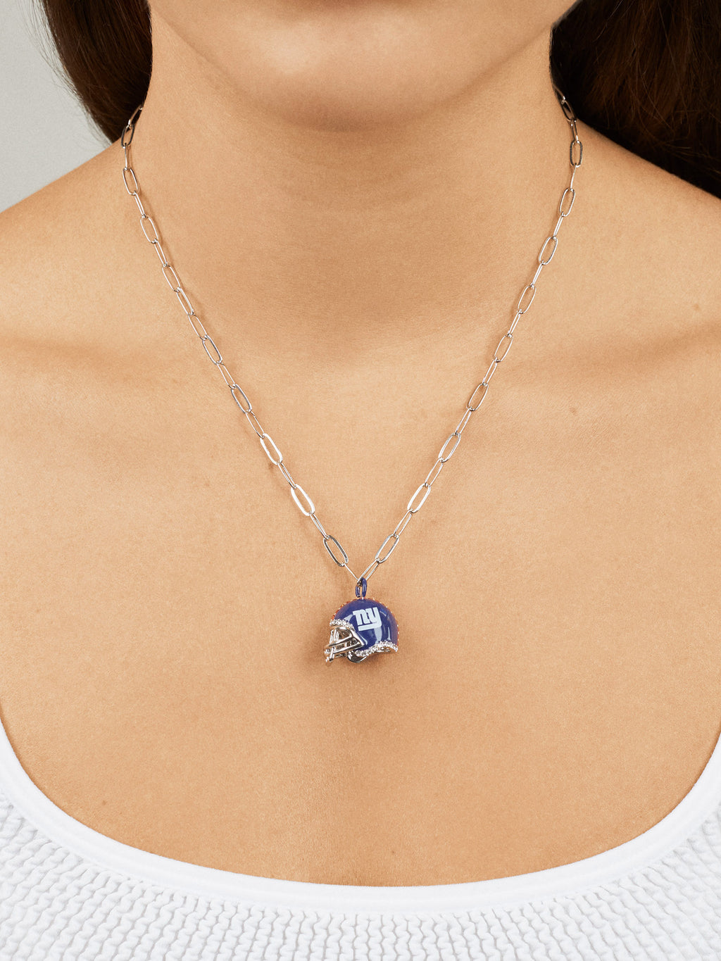 NFL Helmet Charm Necklace - Los Angeles Chargers – NFL pendant necklace –  BaubleBar