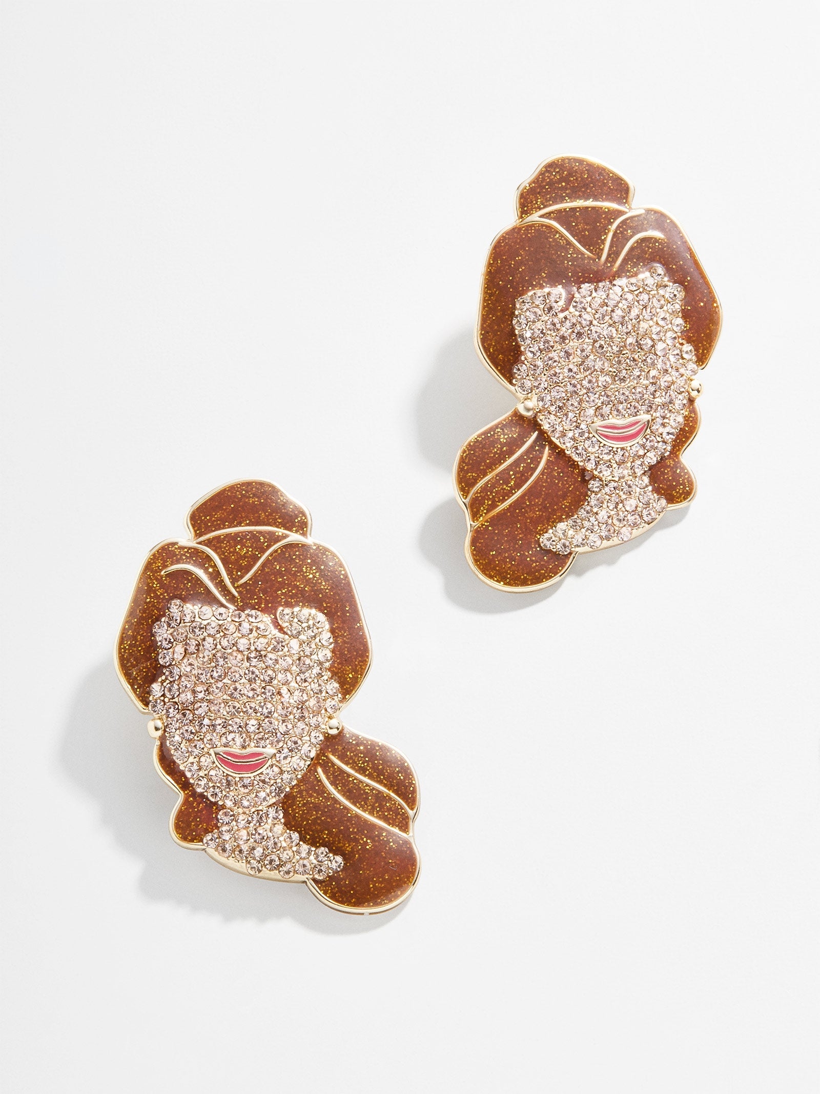 Belle Disney Earrings - Gold