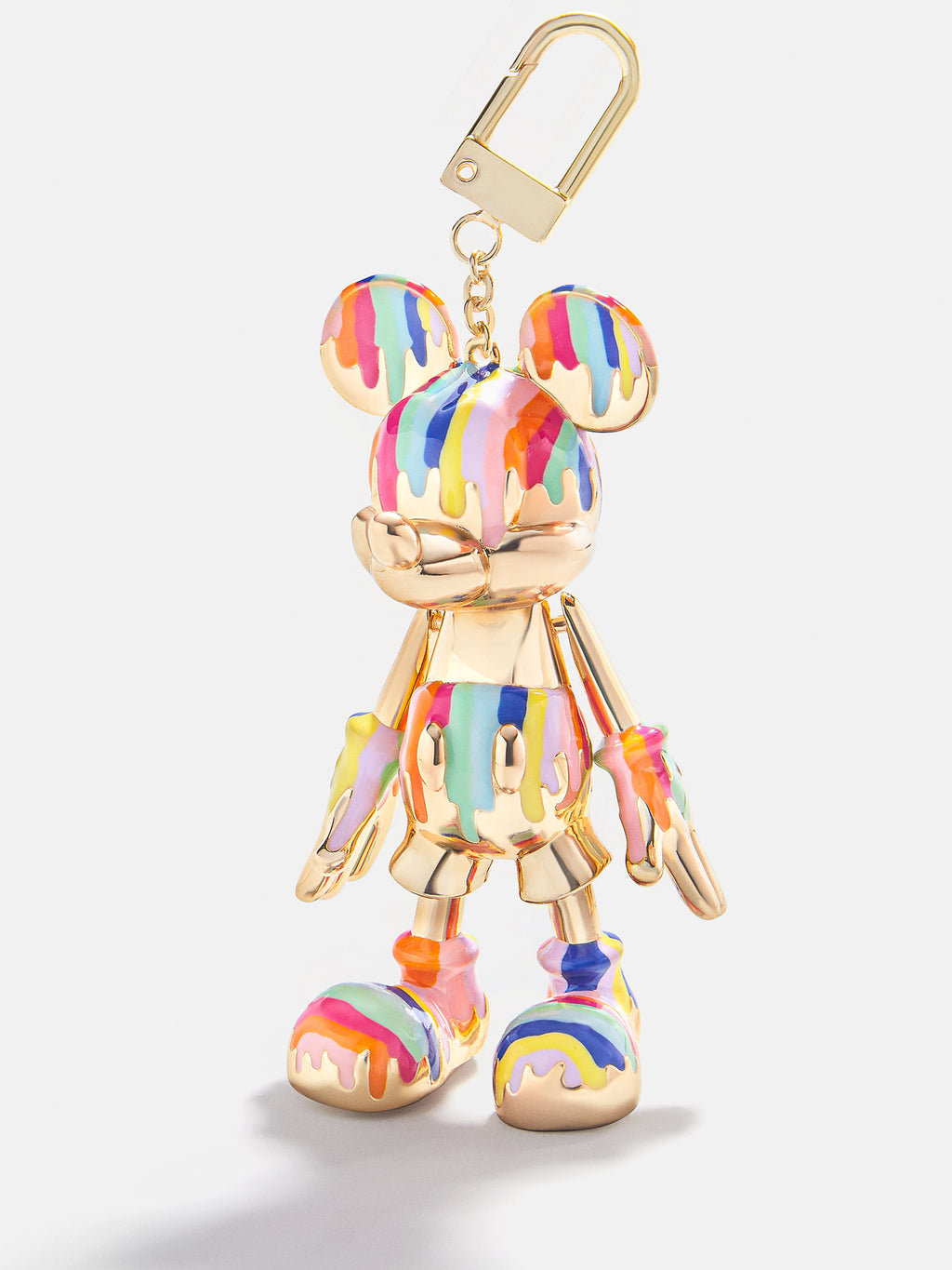 Mickey Mouse Disney Bag Charm - Paint Drip – Disney keychain – BaubleBar