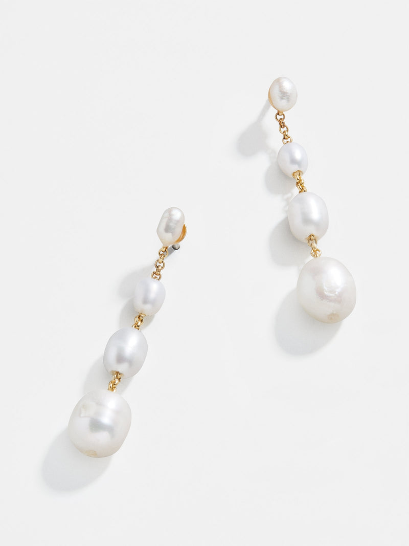 Francesca Earrings - White