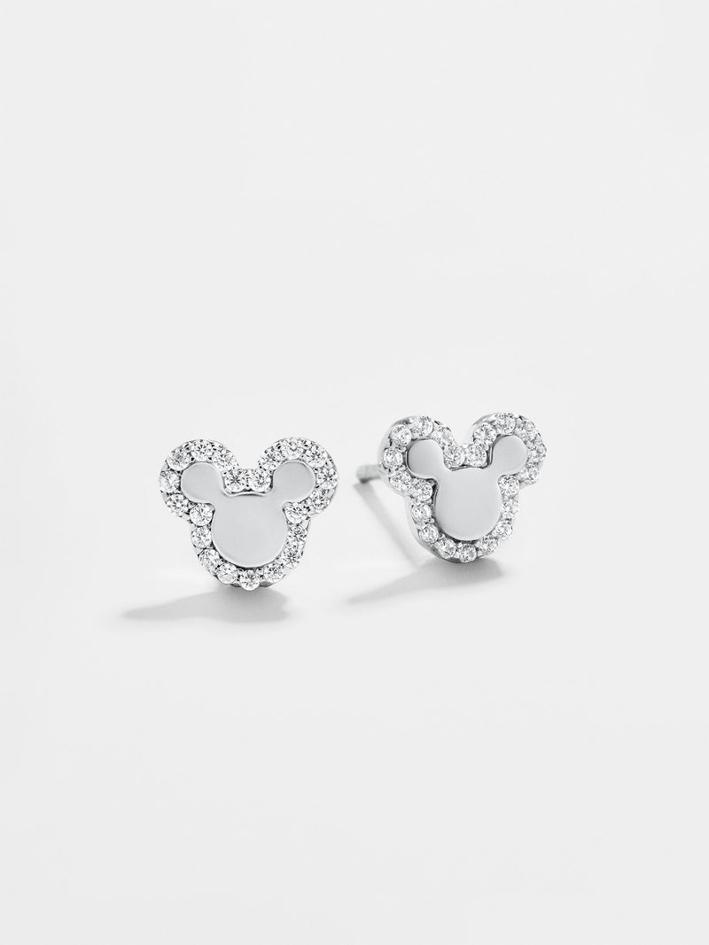 BaubleBar Mickey Mouse Disney Sterling Silver Earrings - Silver - 
    Sterling Silver
  

