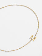 Maya Brenner Mini Letter Bracelet - Gold