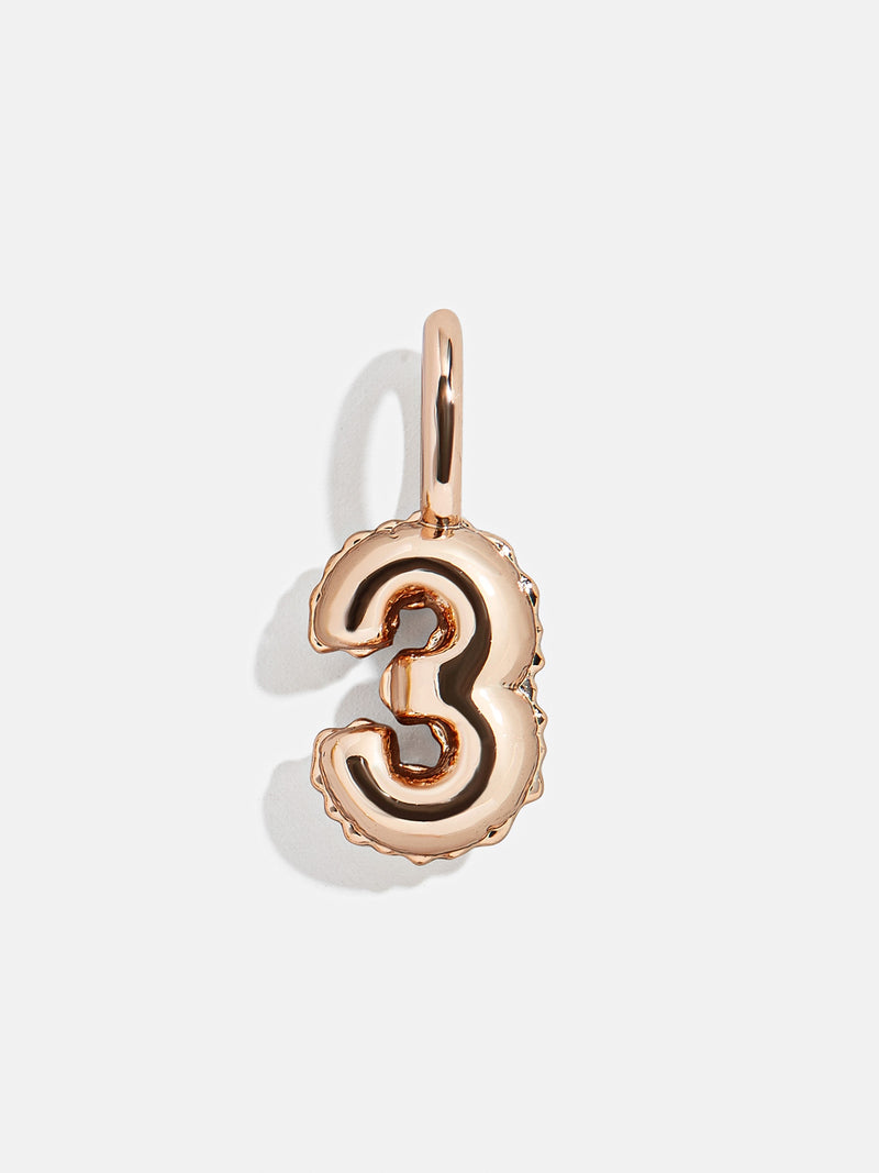 BaubleBar Celebration Charm - 
    Balloon number charm
  
