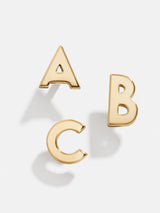 BaubleBar Single 14K Solid Gold Initial Earring - Gold - 
    TAKE AN EXTRA 50% OFF
  
